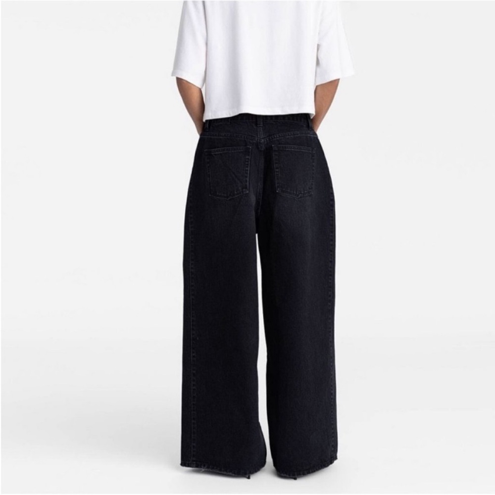 KBB by KAHLANA Women's Low-Rise Wide Leg 'The
Rachel Jean' - Black Size 12 - Picture 2 of 7